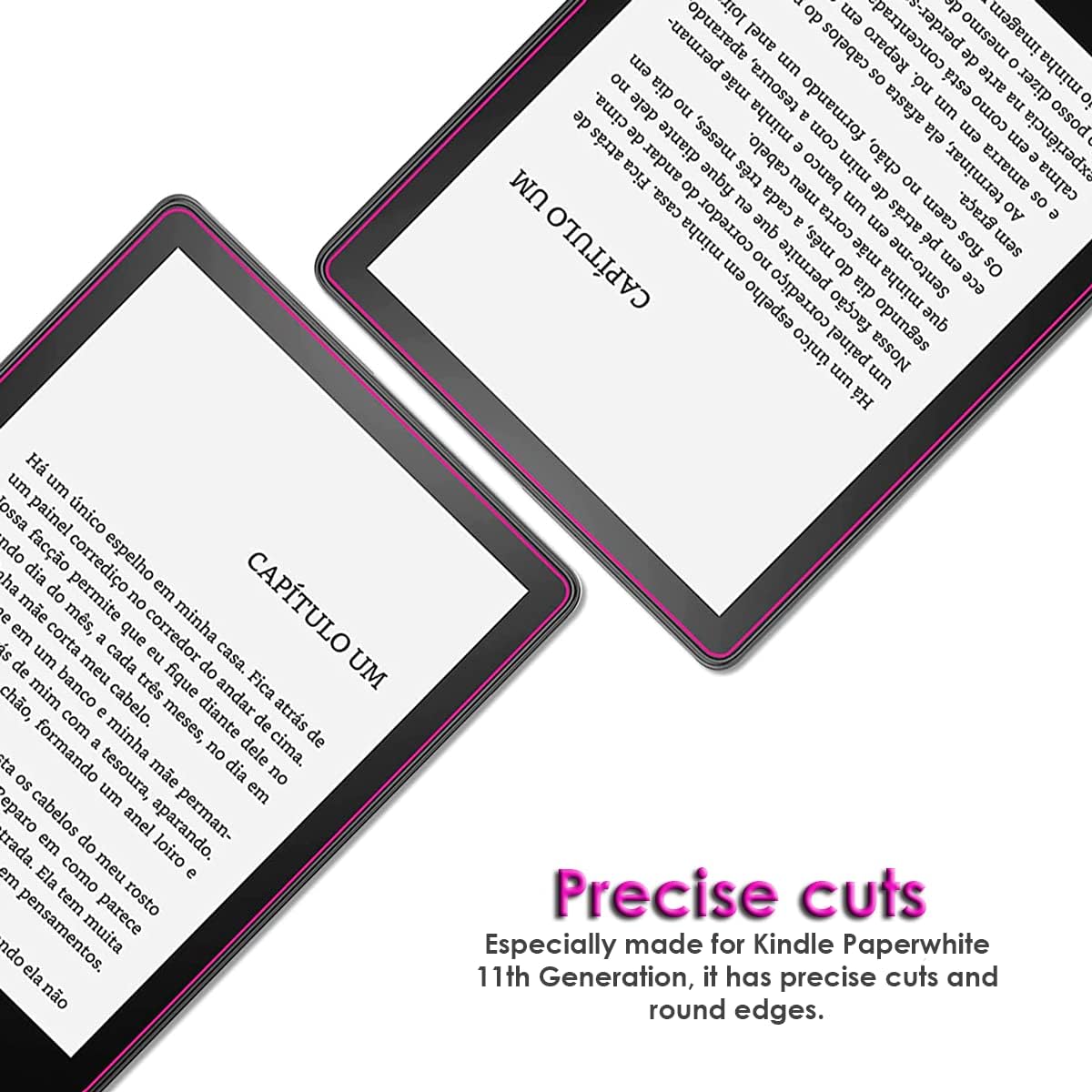 WB Anti-Glare Screen Protector for Kindle Paperwhite 11th Generation 2021 6.8 Inch Screen, Matte, Glare-Free, Anti-Scratch, Fingerprint, Dust & UV Light Kindle Paperwhite Screen Protector