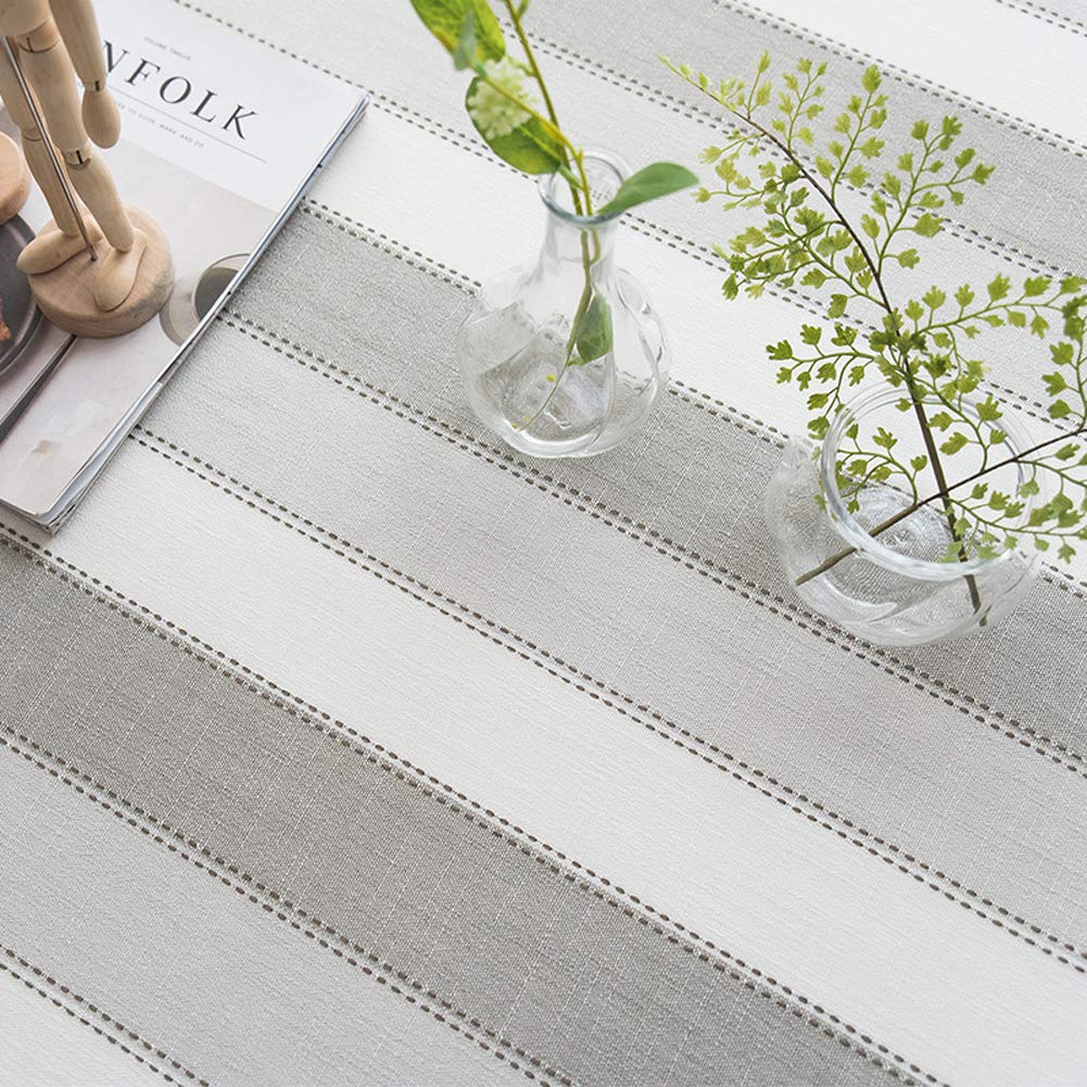 Nappe salon en lin coton pour protéger et décorer votre table - 8