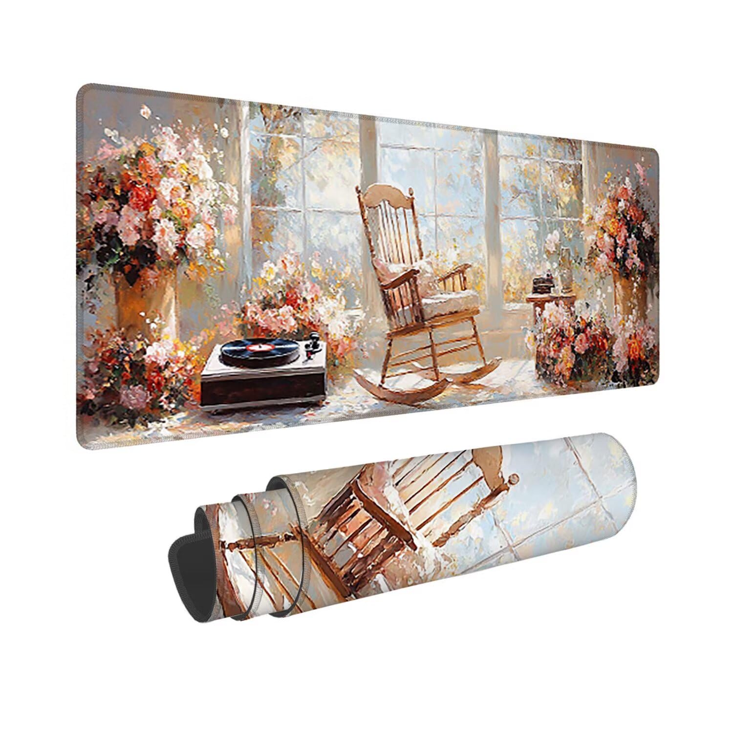 Podkładka pod mysz do gier, 1200 x 500 mm XXL Podkładka pod mysz do gier, duża, antypoślizgowa, wodoodporna, rozszerzona długa klawiatura, akcesoria biurowe, do gier, komputera, komputera (leżak