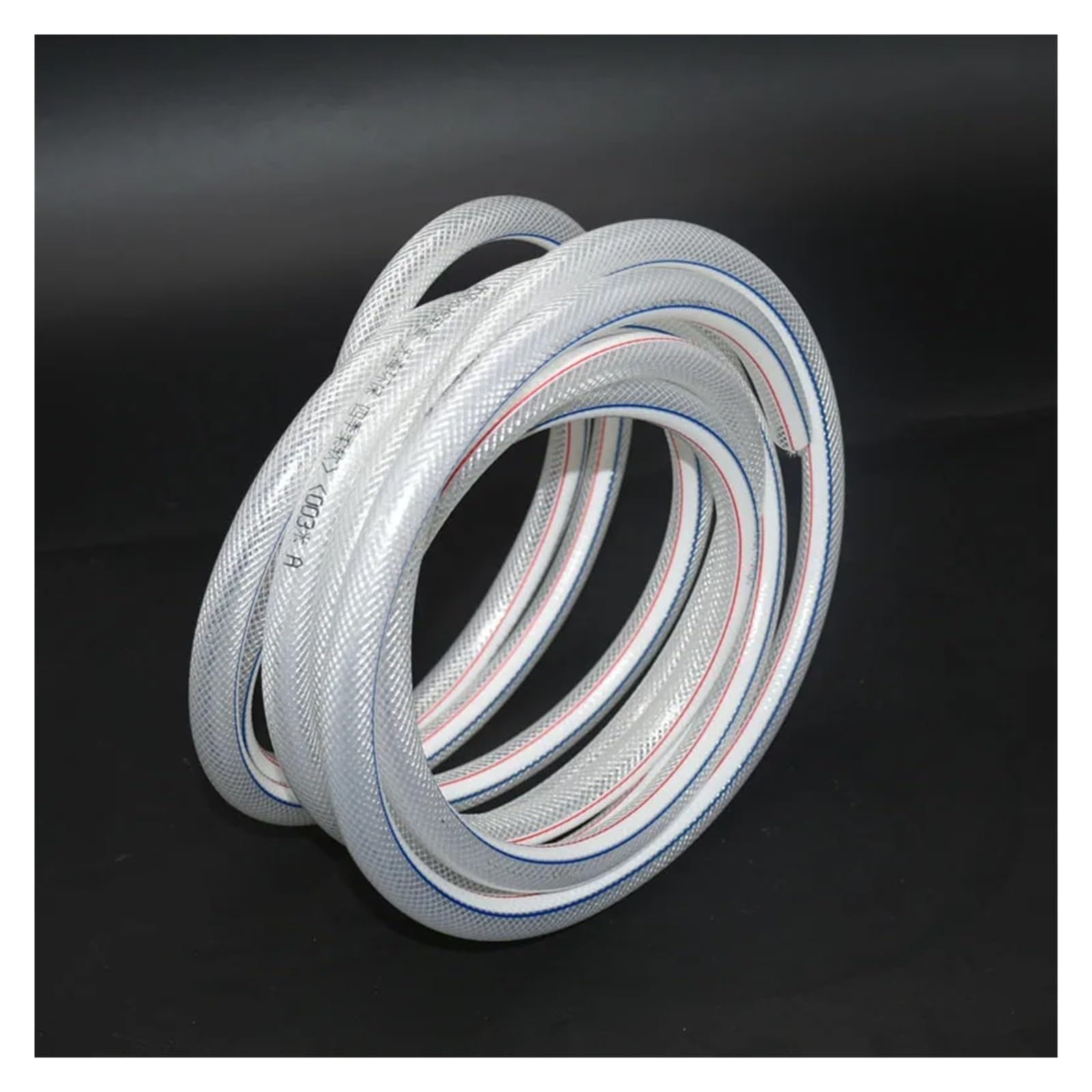 Generico Forniture per Il Giardino Tubo Flessibile da Giardino da 1/2" Tubo da irrigazione da Giardino in PVC da 16 mm per l'irrigazione di Serre e autolavaggi Tubo da Giardino da 5 m e 8 m