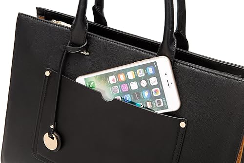 Miniatura 4 de Kinmac Bolso de mano para laptop con asa superior, bolso de hombro para computadora portátil de 11 a 13.5 pulgadas (NB-005)