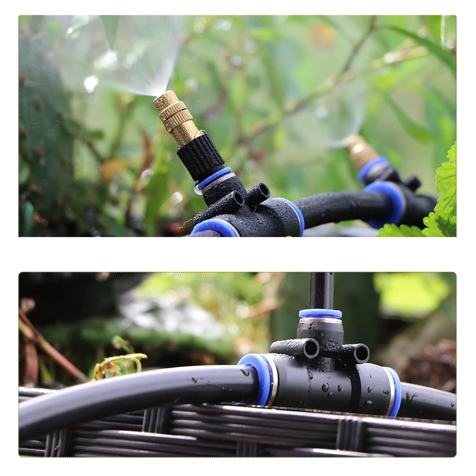 Tuyau d'arrosage PE noir résistant à la pression, tuyau d'irrigation goutte à goutte 4/6mm 5/8mm 9/12mm, eau 3/8 "1/4"(OD-12mm,10m-25.8FT)
