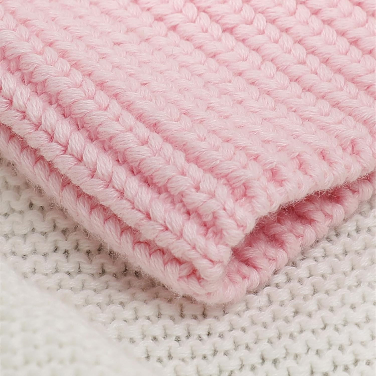 Booties Knitting Socks Shoes and Hat Set for Newborns Soft & Breathable Bonnet Socks for 0-6 Months Breathable