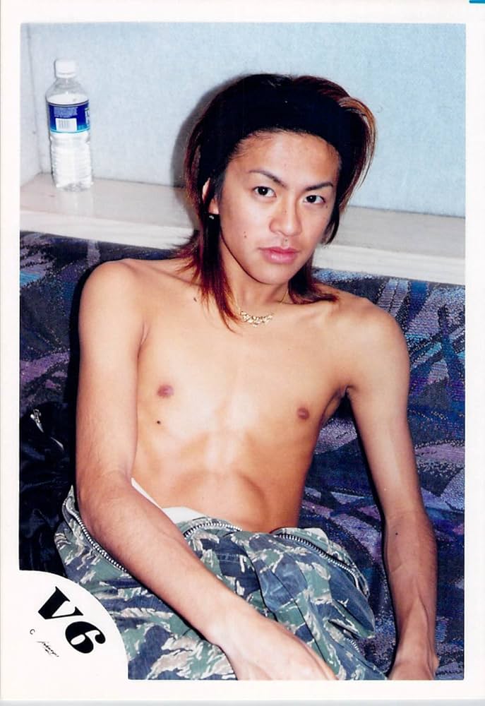 Amazon.co.jp: V6・【公式写真】・森田剛・JCロゴ・生写真