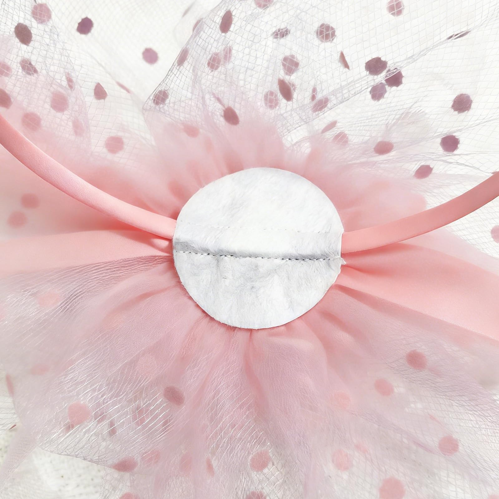 Fascinator Schleier Hut Stirnband Clip Blume Feder Mesh Schleier Braut Stirnband