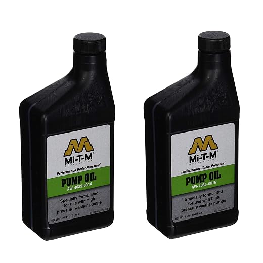 Mi T M Power Washer Pump Oil - 2 Pack