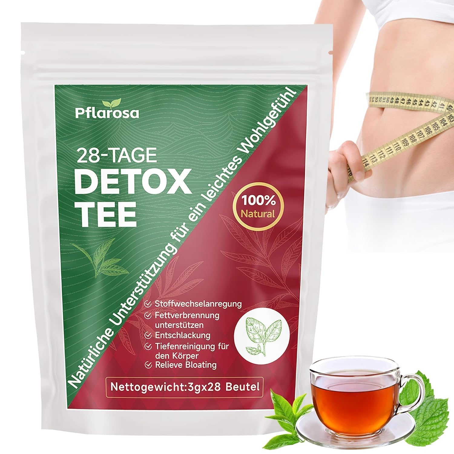 Pflarosa Detox Tee (28 Beutel)
