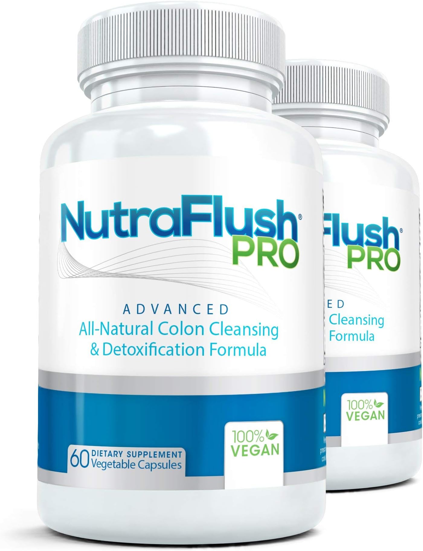 (2 Bottles) - The #1 Complete Colon Cleansing and Full Body Detox Cleanse Formula. The All Natural Diet, Weight Loss Cleanser