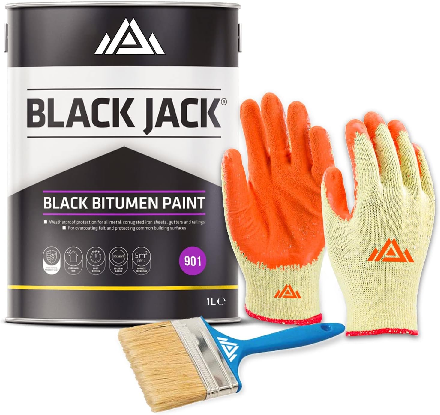 PERFECTONISH 901 Black Jack Bitumen Paint Odourless and Taint Free