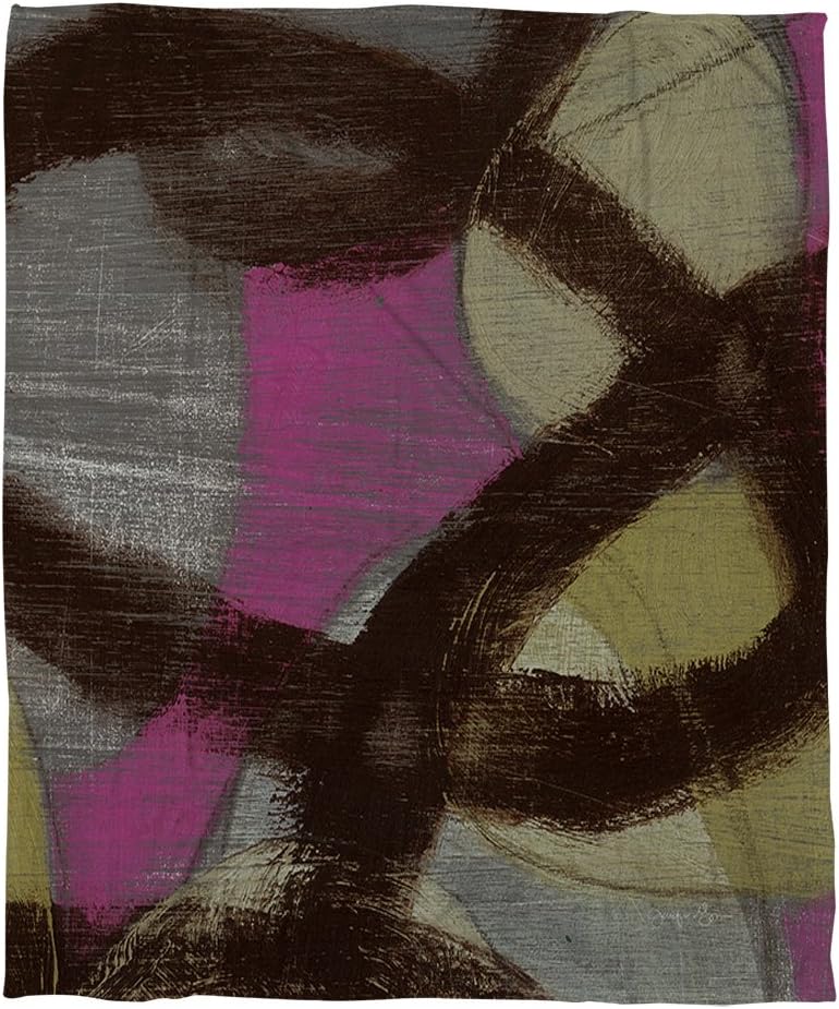 Manual Woodworkers & Weavers Coral Fleece Throw, 50 by 60-Inch, Fuchsia Links 2