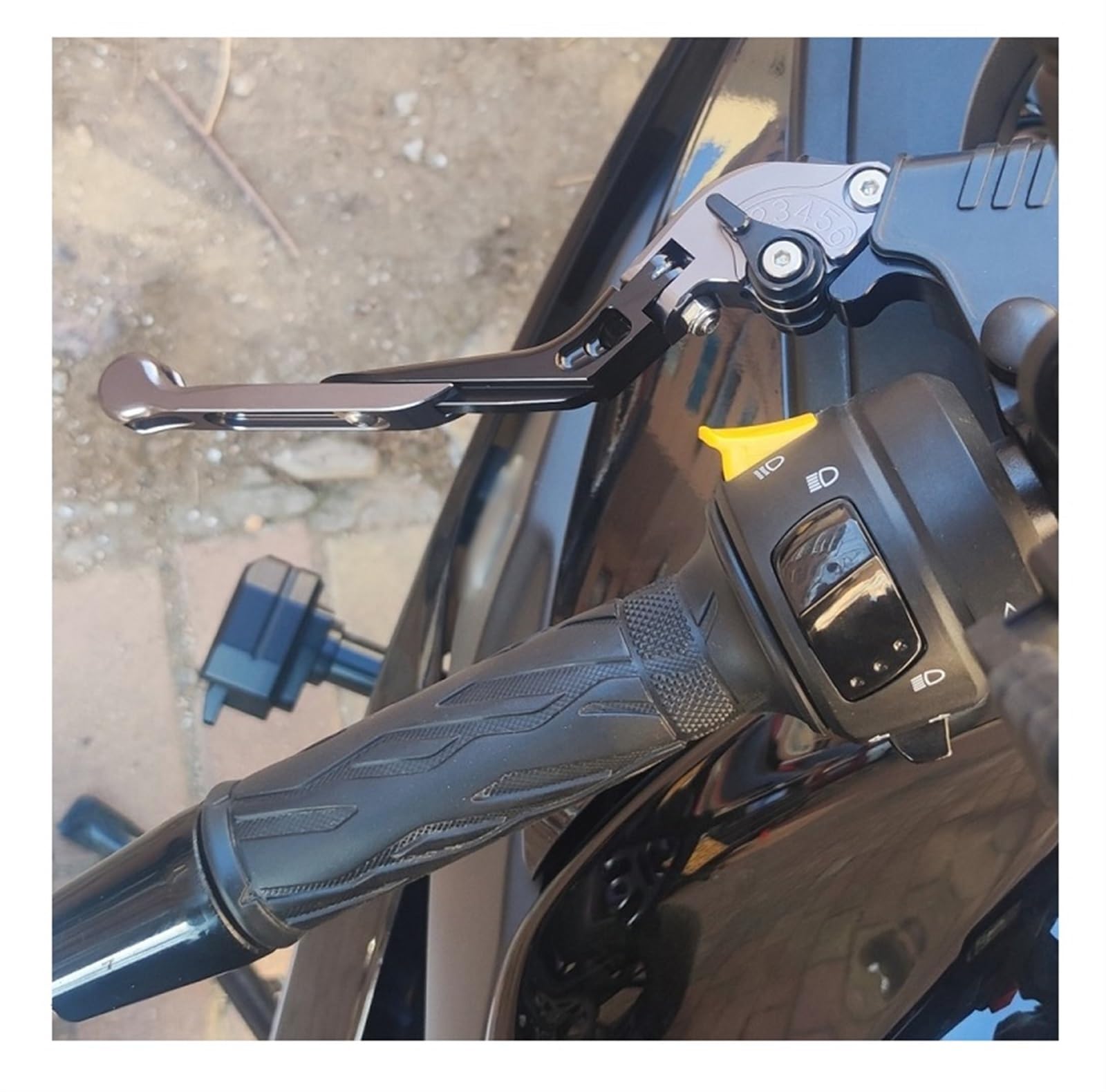 INLIMA Leve per Freno e Frizione per B&MW F850GS F750GS F 750 850 GS F750 GS 2018-2023 Moto CNC Regolabile Pieghevole Allungabile Maniglia Bar Leve Freno Frizione (Color : 2)