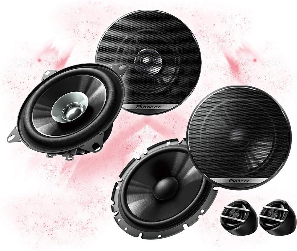 Alpine Lautsprecher Set 16,5cm - Komplettset Für SEAT Mit Einbausatz