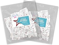Vista 3 de Paquetes de absorción de oxígeno de 100 cc, paquete de 100 unidades, grado alimenticio con indicador de oxígeno para almacenamiento de alimentos a
