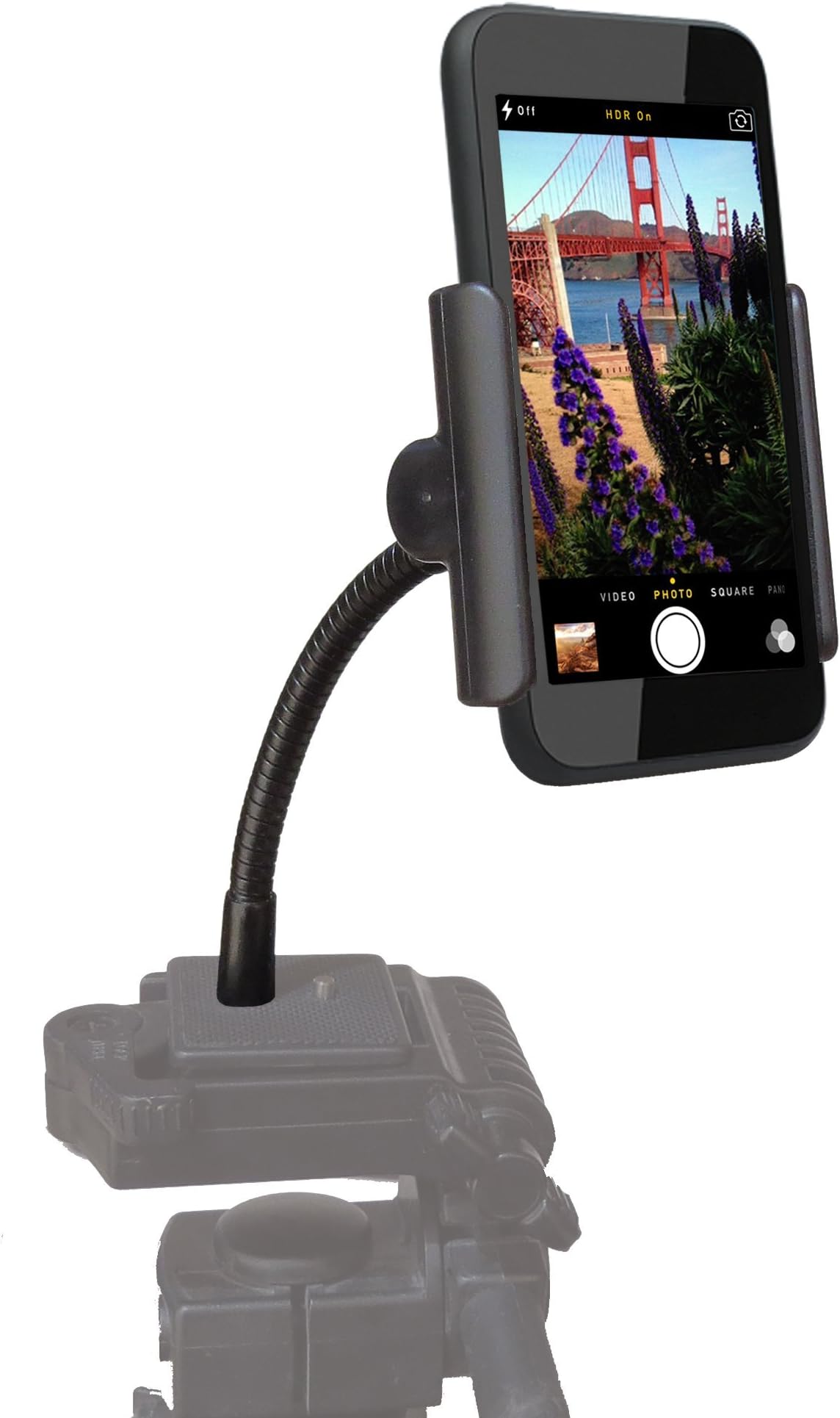 In Your Face Tripod Mount for iPhone 6s 6 5s, Samsung Galaxy S4 S5 S6, HTC One, Droid