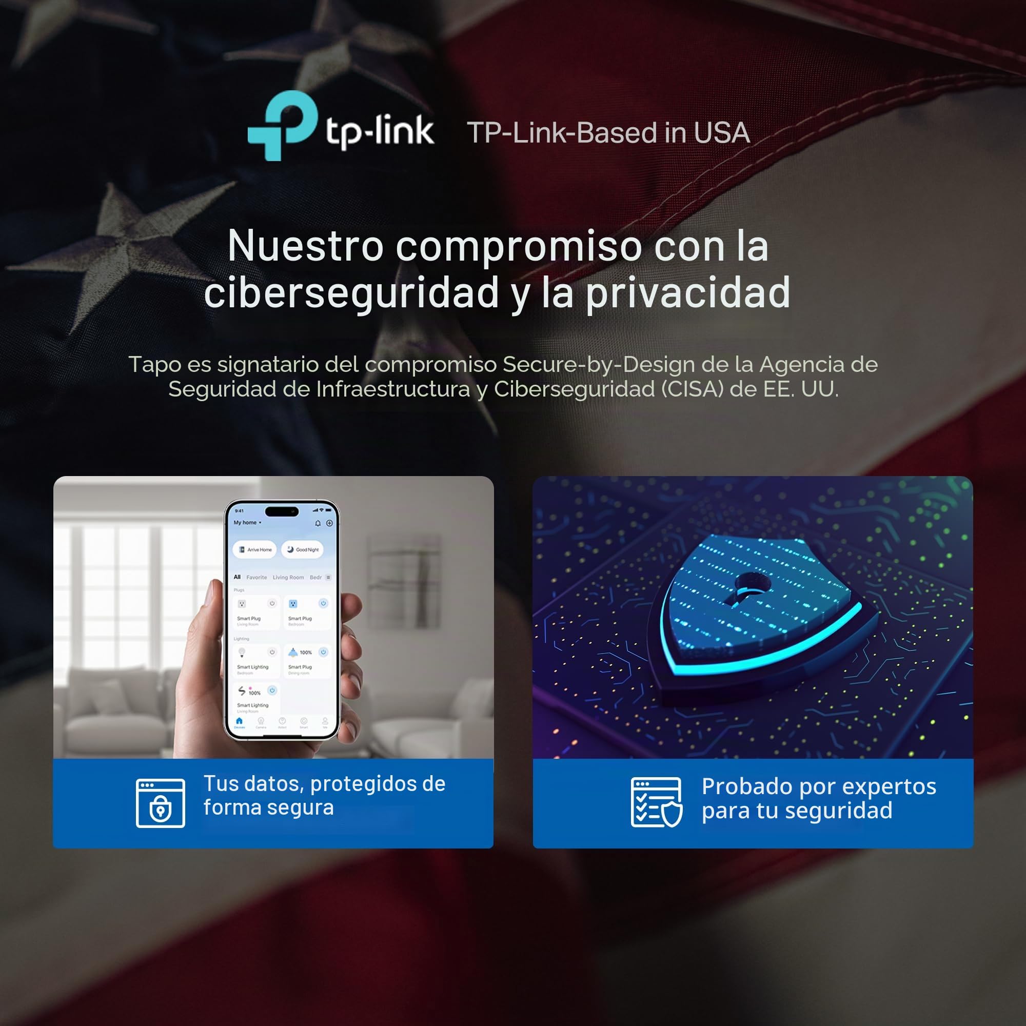 Tapo - Cerradura inteligente de puerta con cerrojo Wi-Fi – Botones táctiles sin llave, acceso personalizado con monitoreo en la aplicación, bloqueo automático, resistente a la intemperie IP54, grado