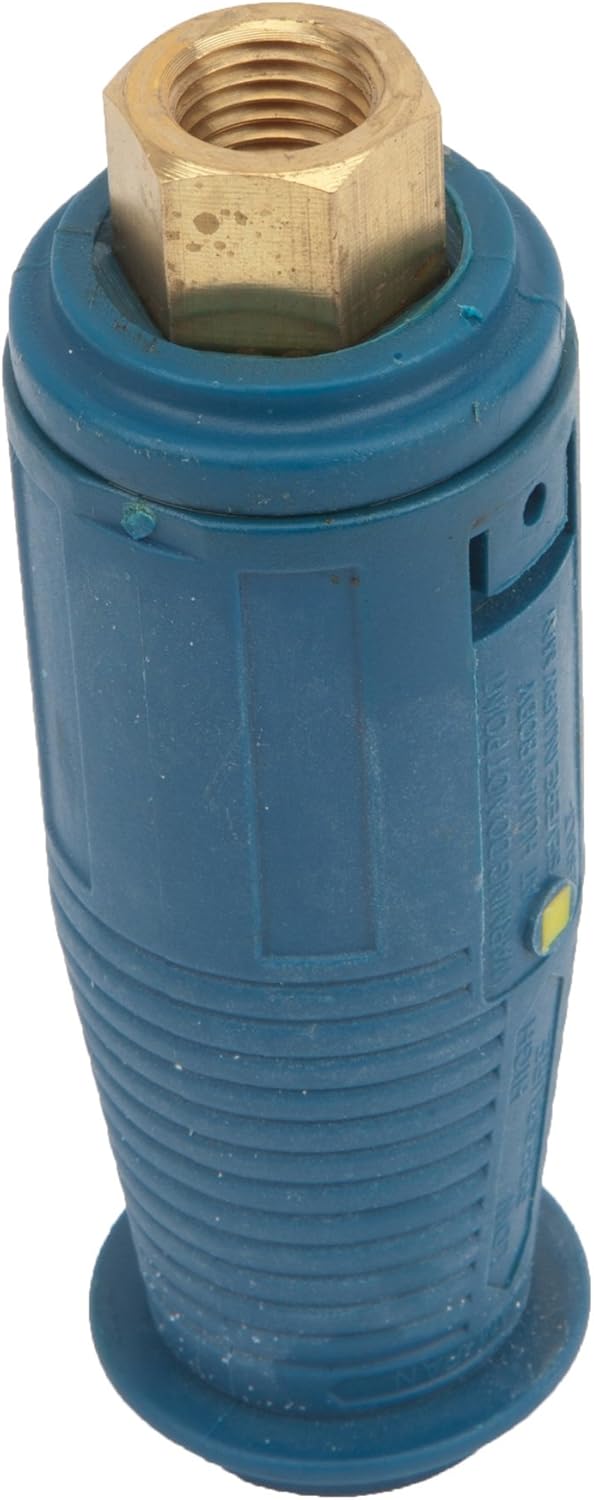 Forney 75166 Pressure Washer Accessories, Nozzle, Multi-Regulator, 0-Degree To 80-Degree, 1/4-Inch FNPT Inlet, 3,200 PSI , Blue