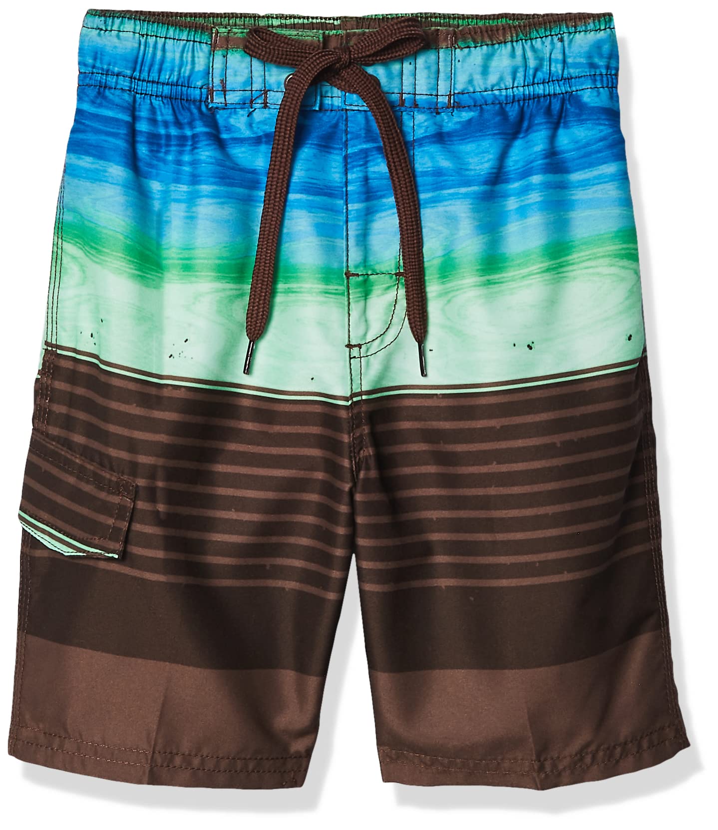 Kanu Surf Boys' Yolo Quick Dry UPF 50+ Beach Swim Trunk