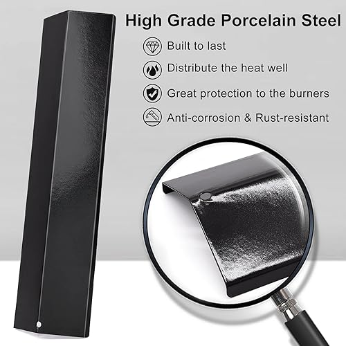 Miniatura 5 de Criditpid Piezas de repuesto para placas de calor para parrilla Brinkmann 810-3660-S, 810-2512-S, 810-8411-5, 810-2511-S, repuesto de domador de