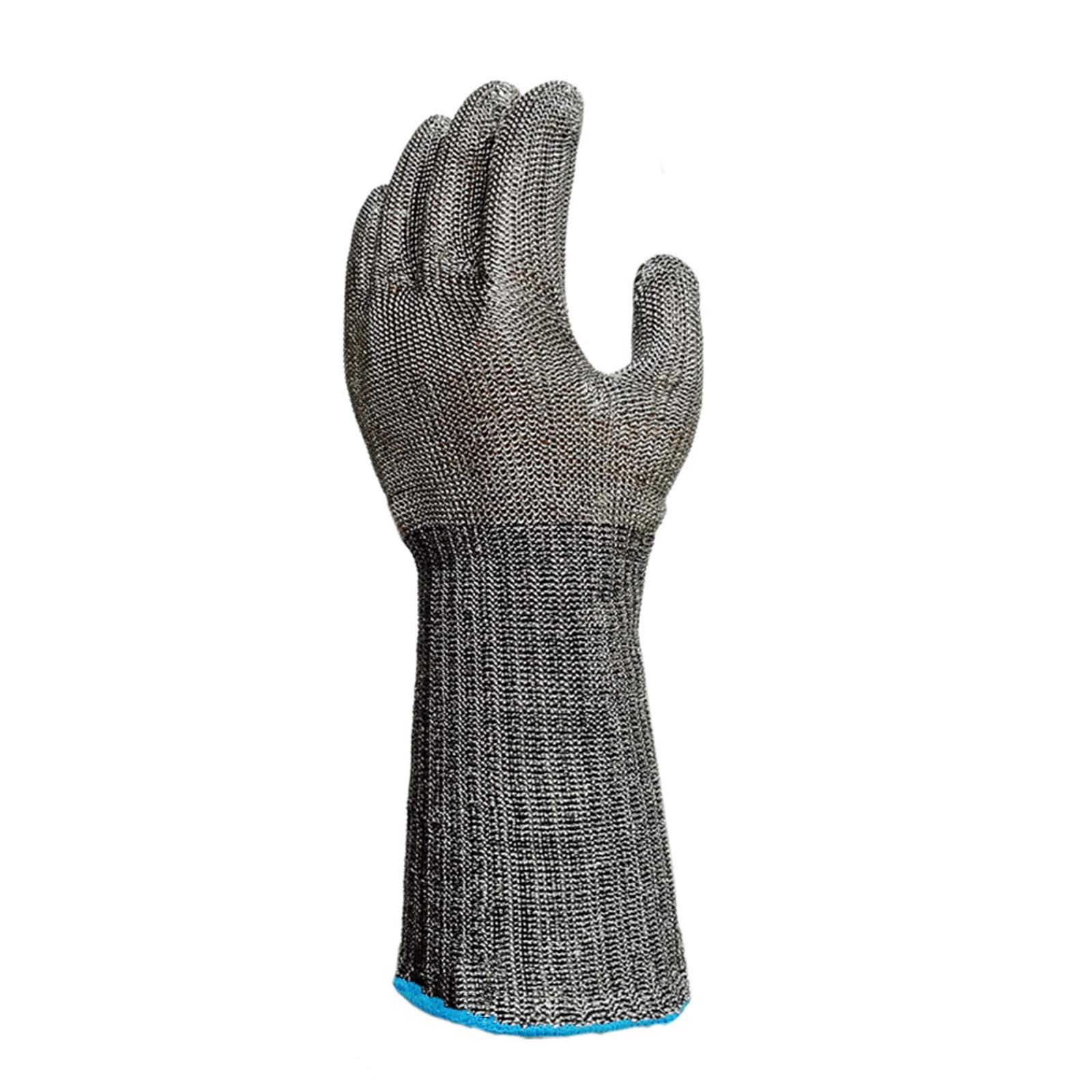 Guantes Anticorte Guantes De Protección Impermeables Y Resistentes A Cortes De Grado 5 Guantes De Trabajo De Seguridad De Acero Inoxidable 361L, para Manos Izquierda Y Derecha, S M L