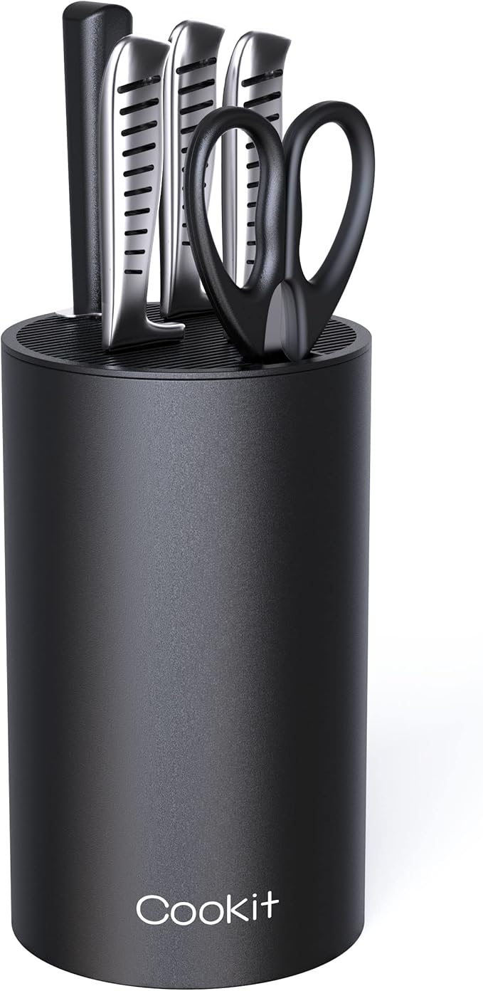 Knife Block Without Knives, Cookit Universal Round Knife Block Only,