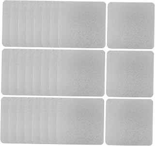 GRIRIW 50pcs Wooden Luggage Angle Iron Sheet Metal Corner Protector Frame Stand Edge Protectors for Furniture Antique Case Applique Metal Box Corner Guard Furniture Corner Protector Metal