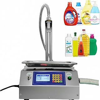 Digital Liquid Filling Machine 30g-10kg, Automatic Bottle Filler Dispenser Diaphragm Pump Bottling Machine, for Soy Sauce, Drink, Vinegar, Milk~/