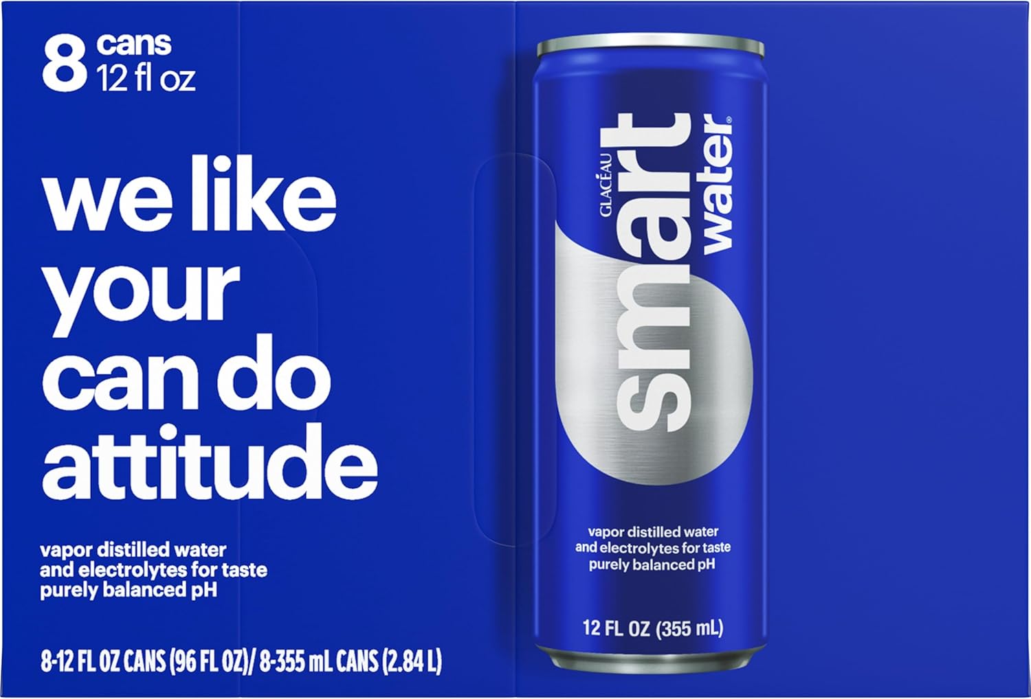 Smartwater Aluminum Can