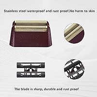 Vista 4 de Cabezales de repuesto para hombres, 5 Star Series Finale - Juego de láminas de repuesto para maquinilla de afeitar y conjunto de barra compatible