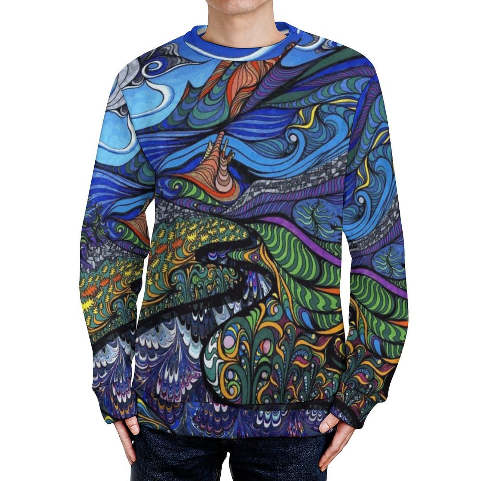 サイケデリックセーターLサイズ