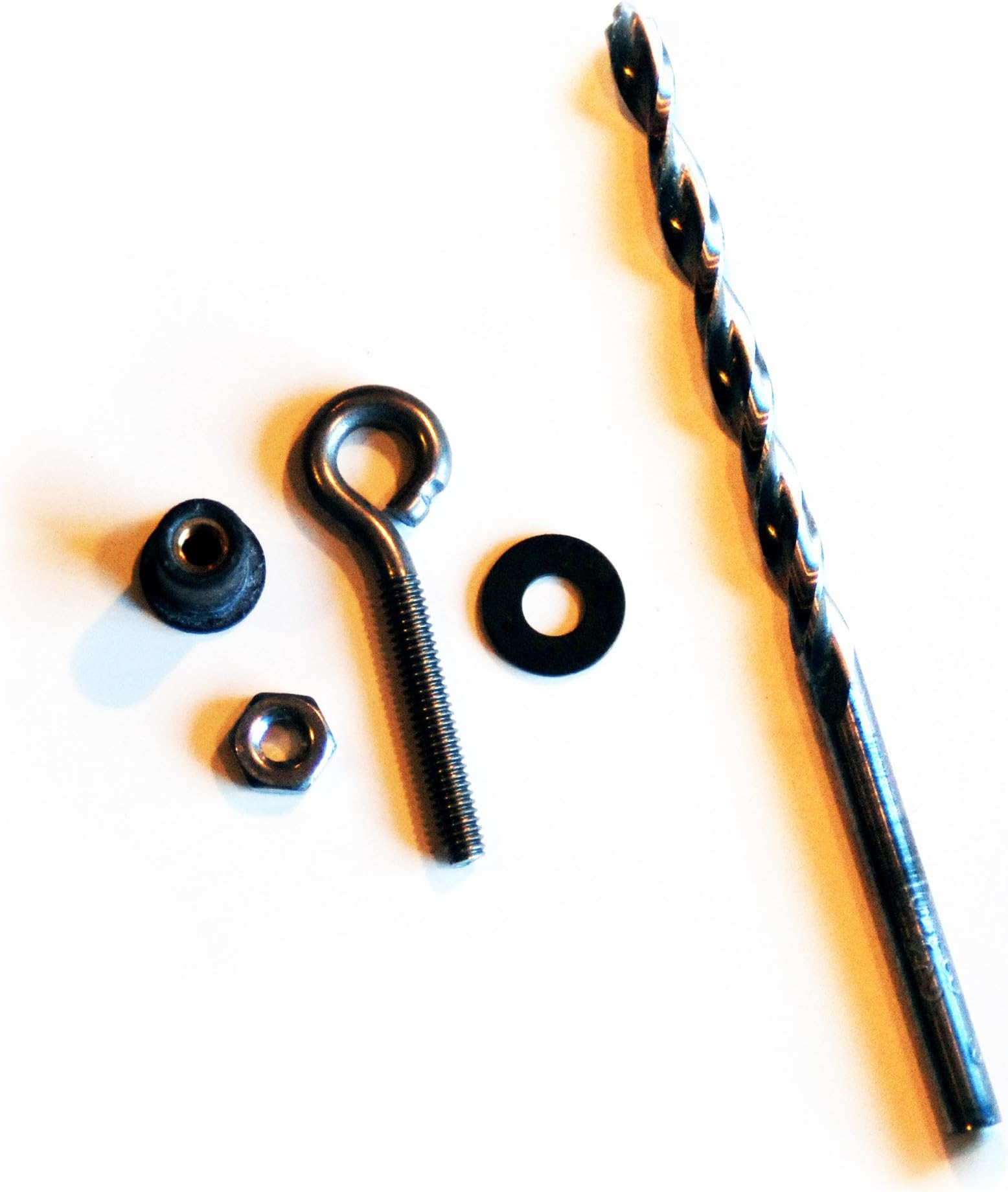 Kayalu Marine-Grade Stainless Steel Eyebolt Kit for Kayaliteยฎ Kayak Light, Kayacamยฎ Camera Mount, Kayapodยฎ Brinno Gardenwatchcam Mount and Kayaballยฎ Universal Device Mount.