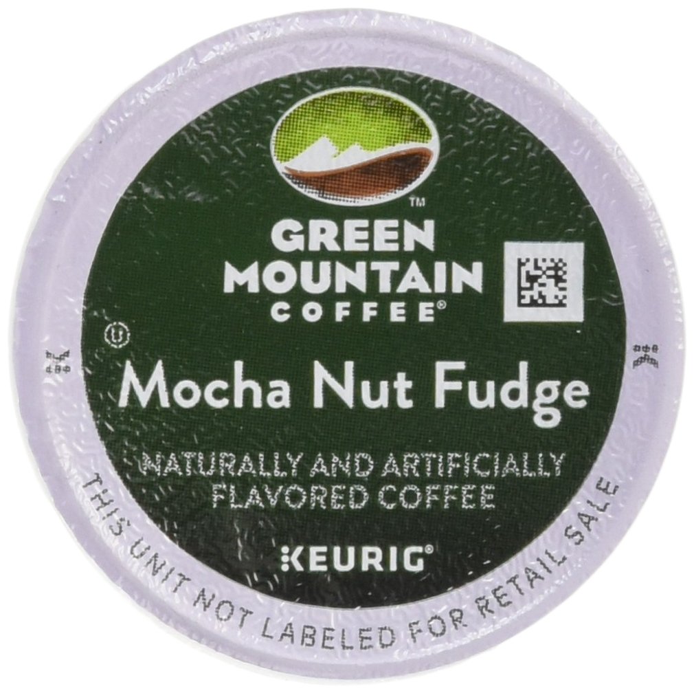 Green Mountain Coffee Mocha Nut Fudge, K-Cup Portion Pack for Keurig Brewers 24-Count