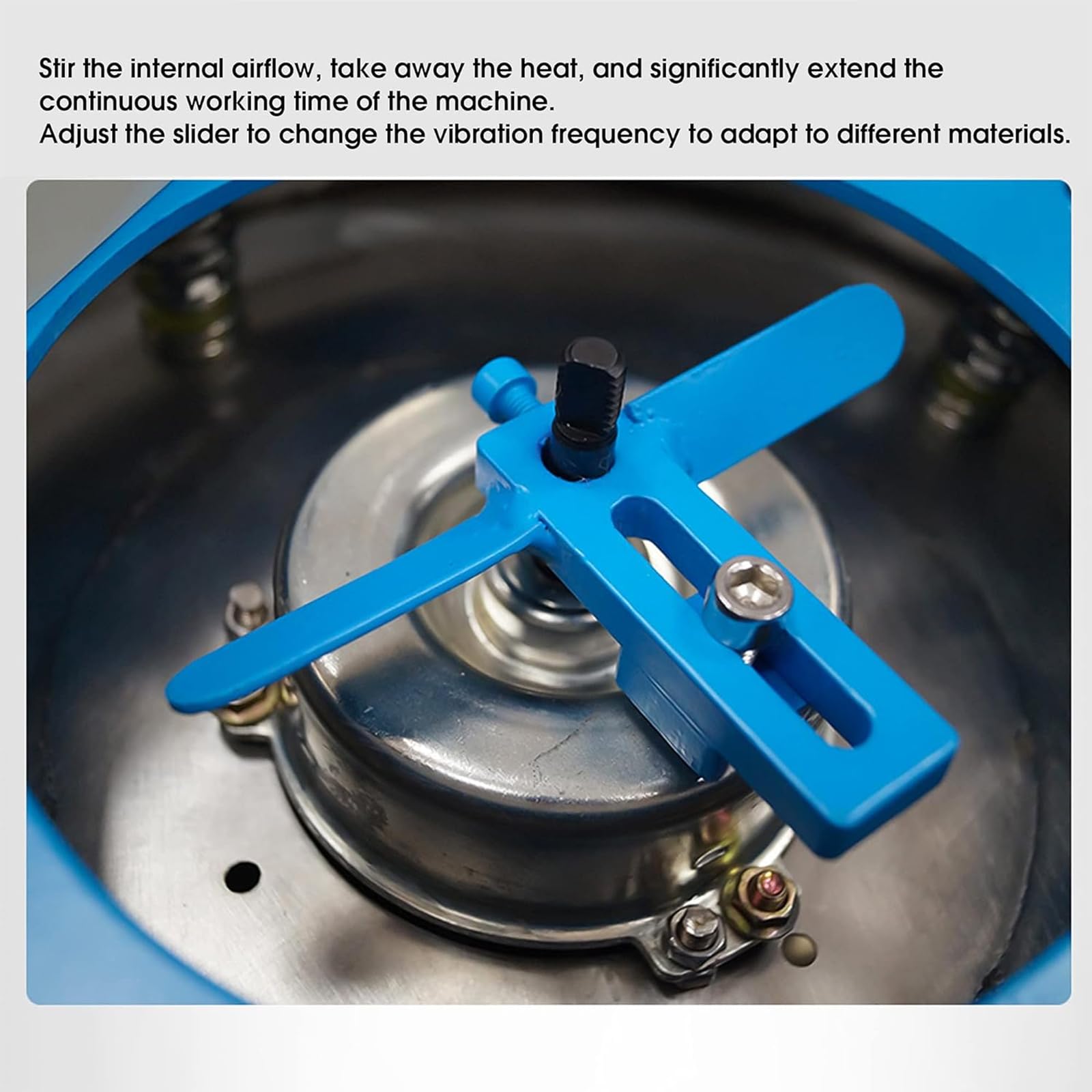 Tamis À Poudre Automatique,Tamis Vibrant Électrique avec Tamis À 40 Mailles, Fréquence Vibration 1350 N/Min, Capacité Manipulation 5-10kg, Filtre Uniformément Et sans Colmatage, pour Farine