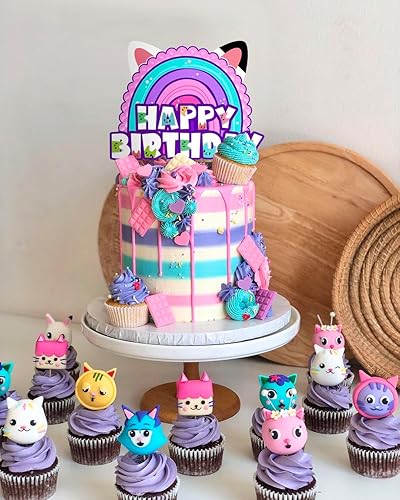 Miniatura 4 de Decoración para tartas de cumpleaños para casa de muñecas para niñas