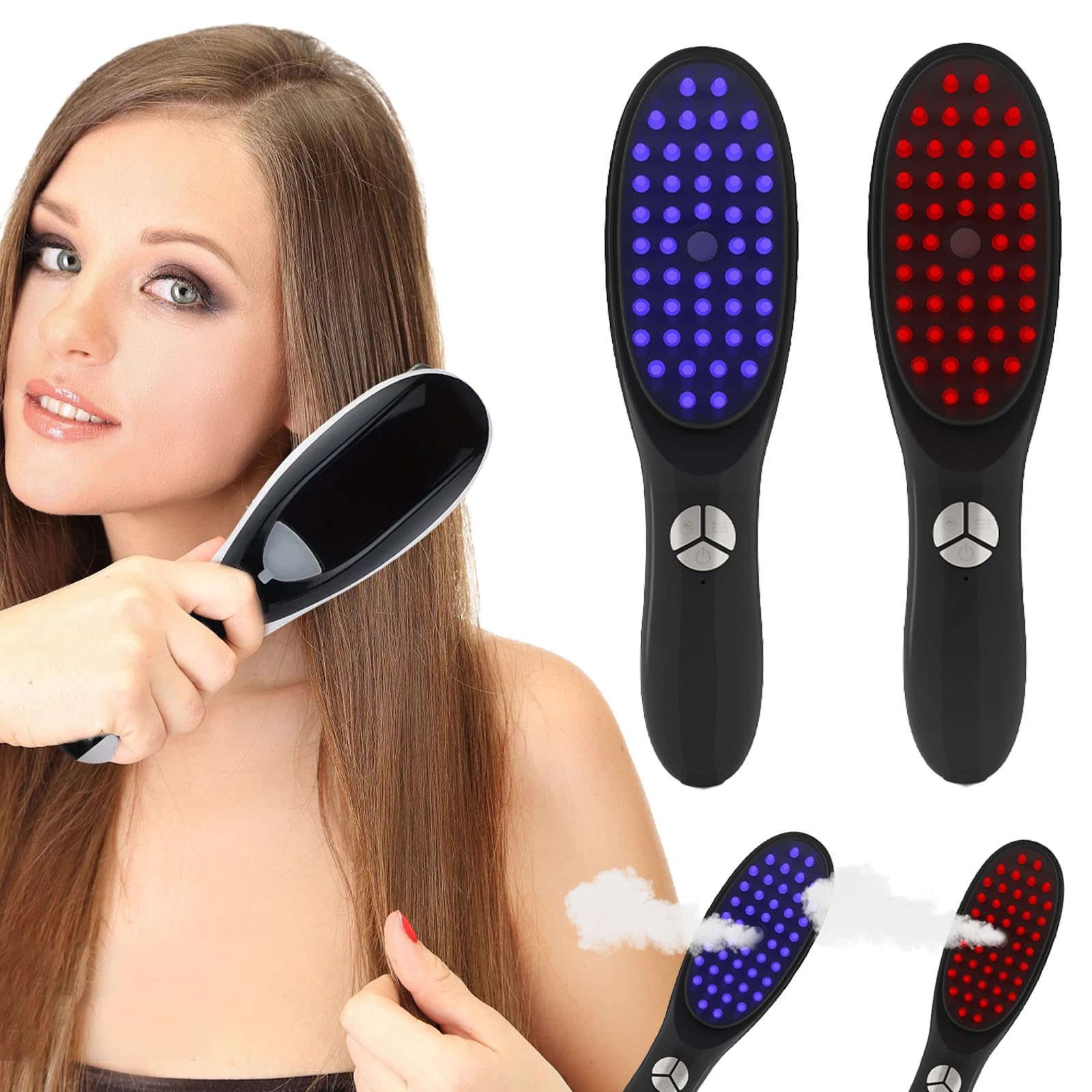 Original Therabrush - Innovative Hair Restoring Tool, Premium Hair Growth Brush for Daily Use and Travel