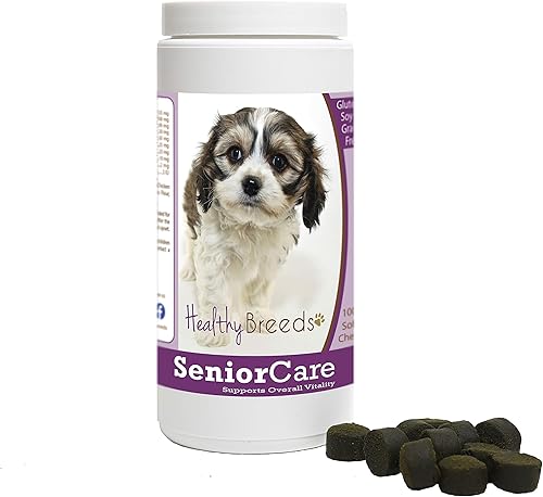 Vista 105 de Healthy Breeds Chihuahua Senior Dog Care Soft Chews 100 Count