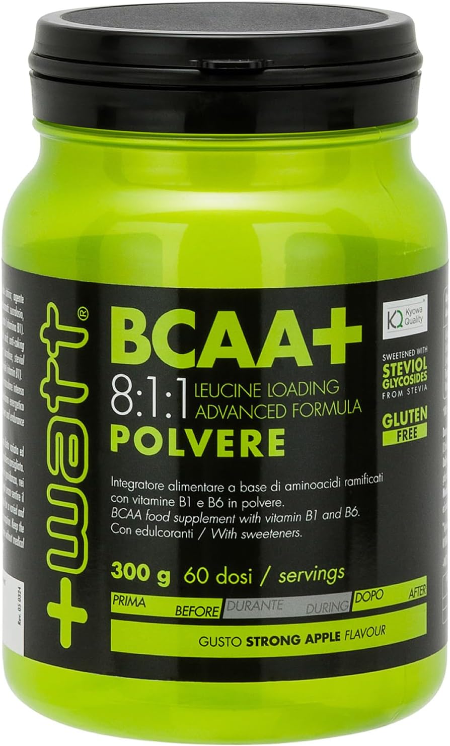 bcaa+ 8:1:1 leucine advanced formule 300 g Gusto Strong Apple