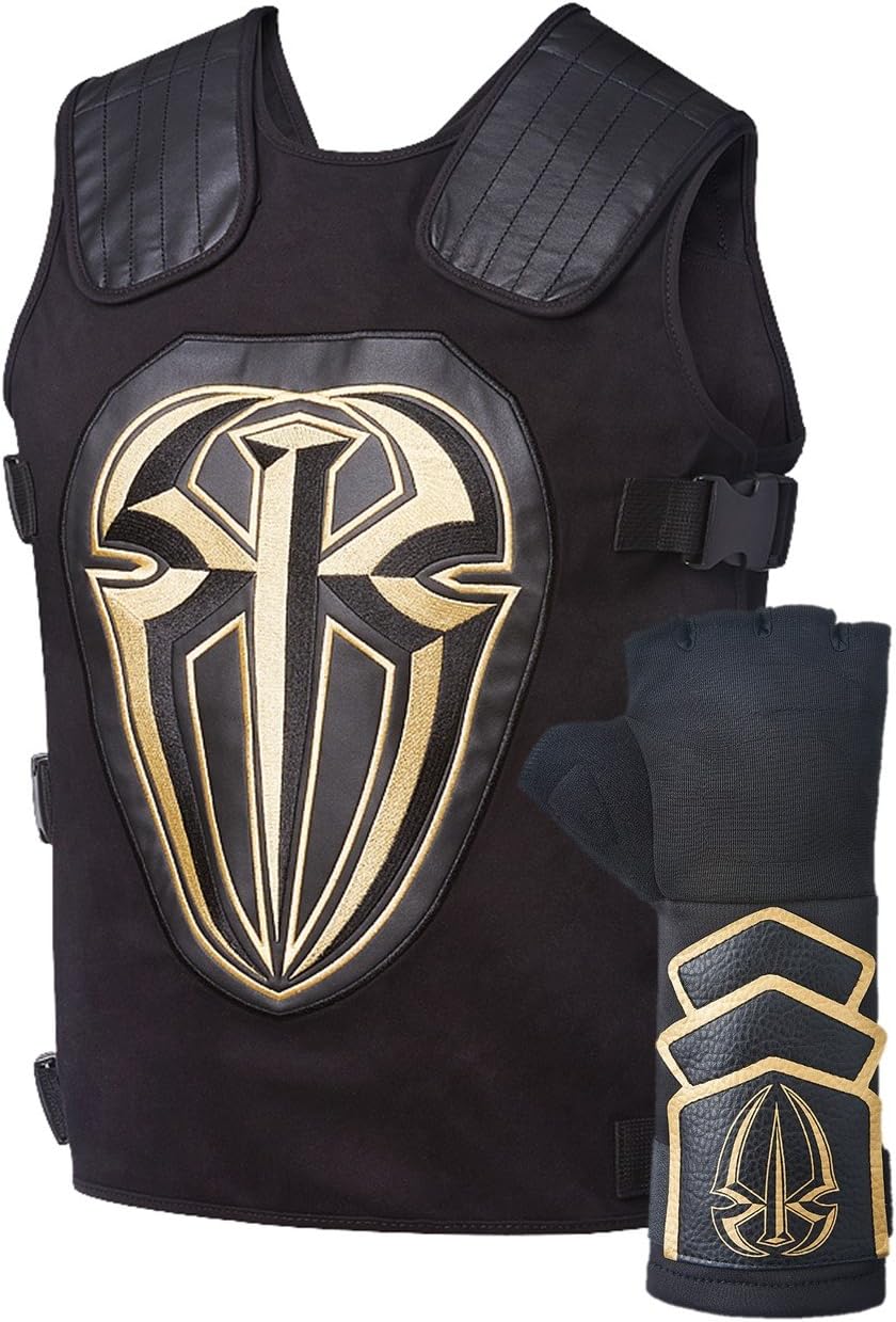 Roman Reigns Replica Vest Superman Punch Glove Costume