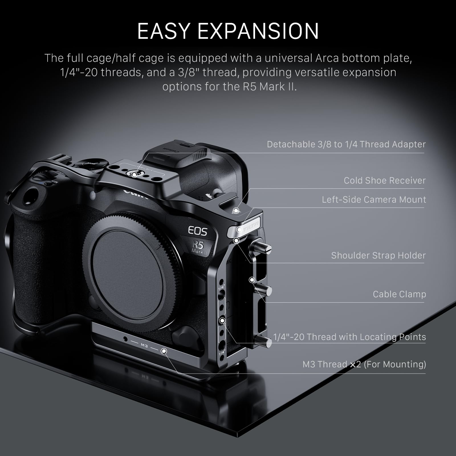 Amazon | TILTA R5 Mark IIカメラケージCanon用、カメラケージ Canon 
