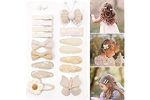 16Pcs Hair Clips for Little Princesses: Embrace Cuteness and Style