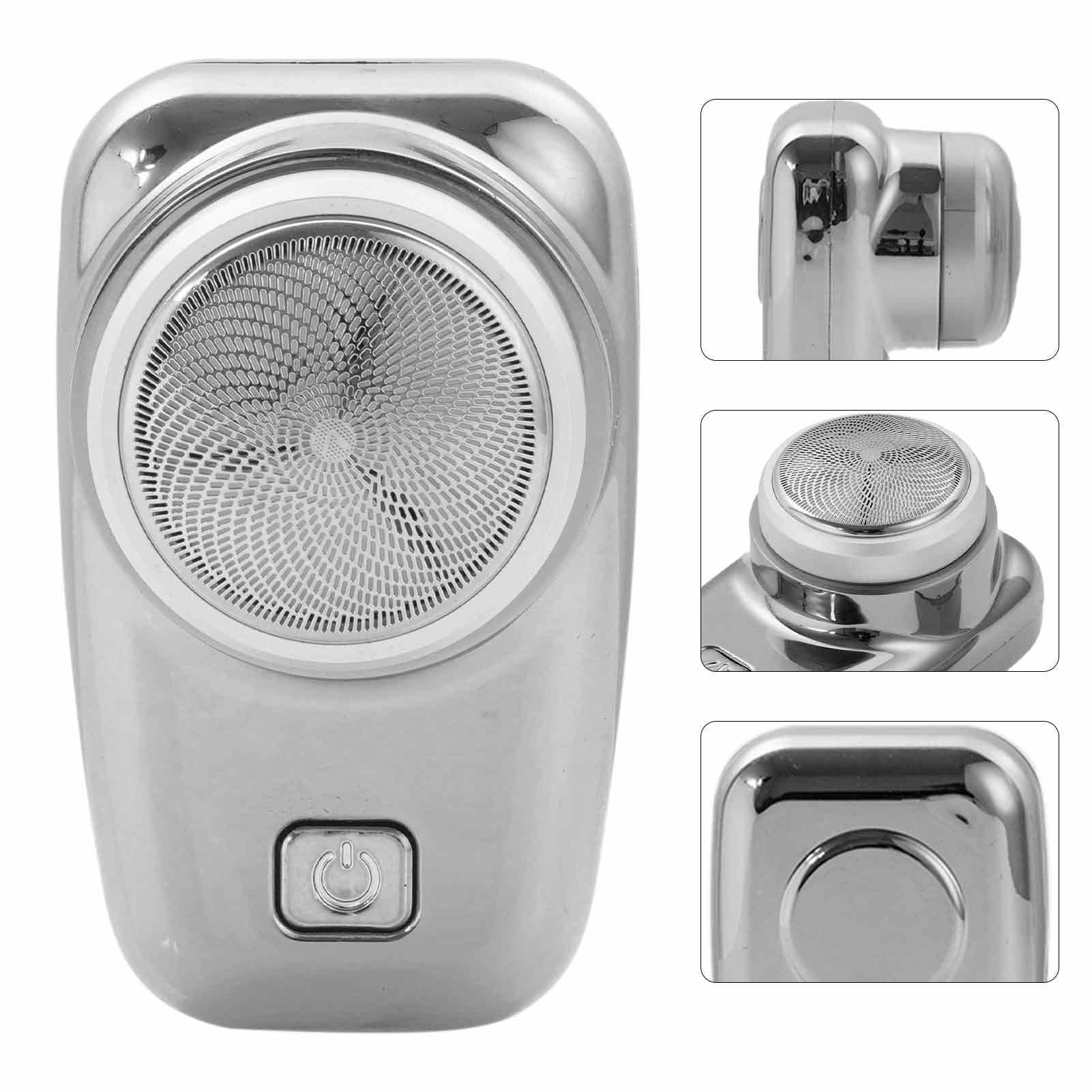 Mini rasoio elettrico, rasoio elettrico portatile Rasoio elettrico mini | Potente mini rasoio portatile ricaricabile per viaggi da uomo e uso domestico