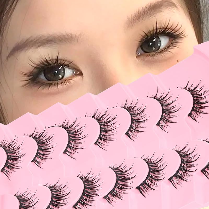 Cílios postiços estilo mangá Veleasha Sugar