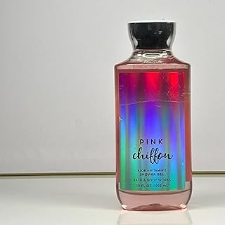 Bath & Body Works Shower Gel, Gift Set of 2, 10oz Each (Pink Chiffon)