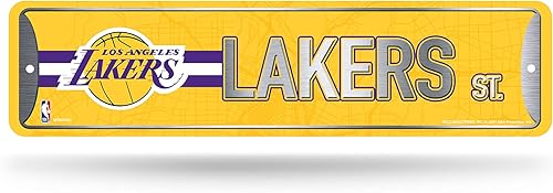 Vista 39 de Rico Industries NBA Basketball Metal Street Sign