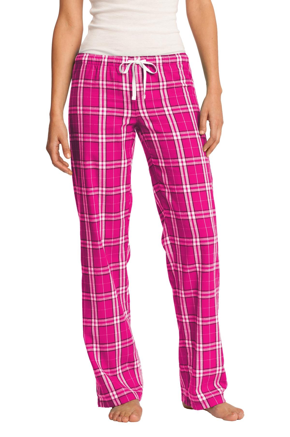 District Womens Flannel Plaid Pant