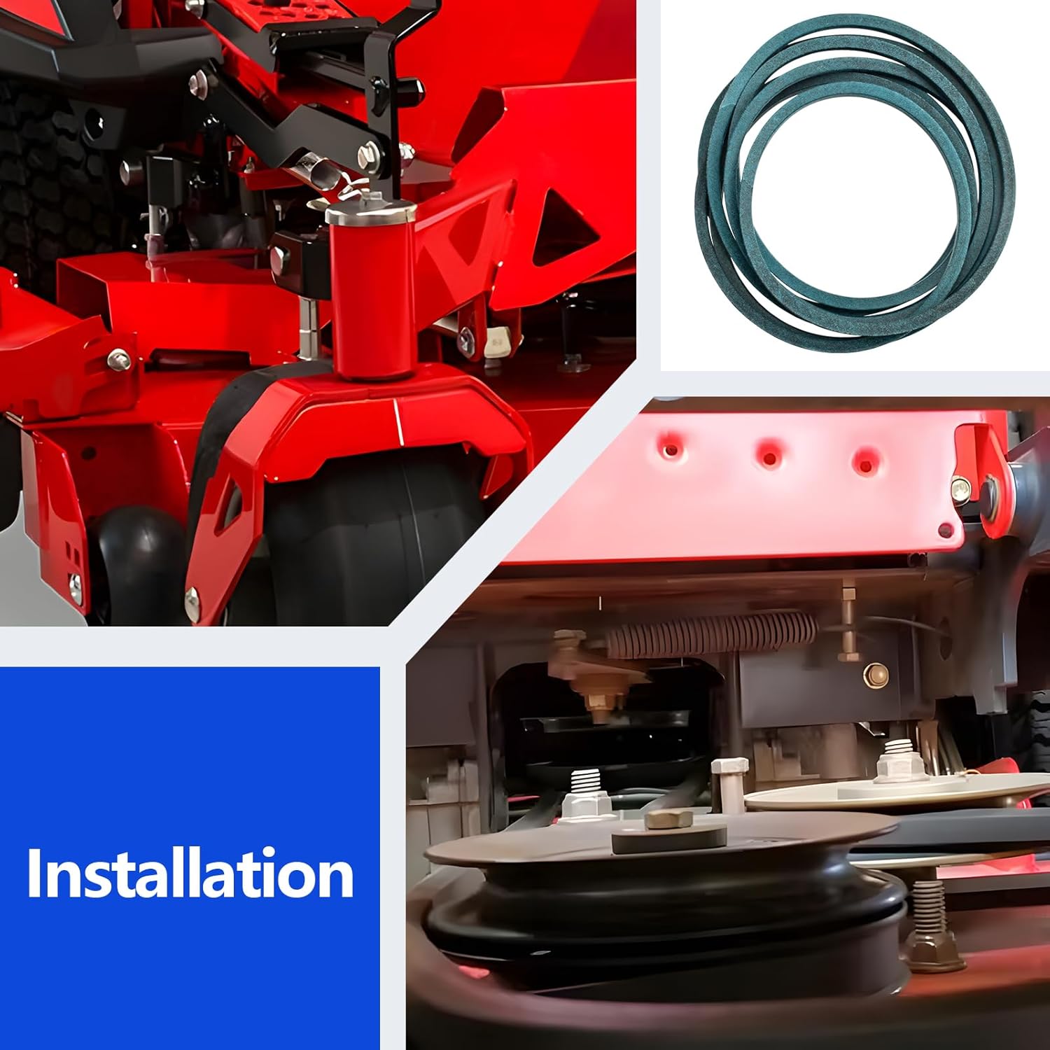 Drive V-Belt Compatible with Ariens Ikon 60, Gravely ZT XL 60 Zero Turn Lawn Mower Part Number 07200922