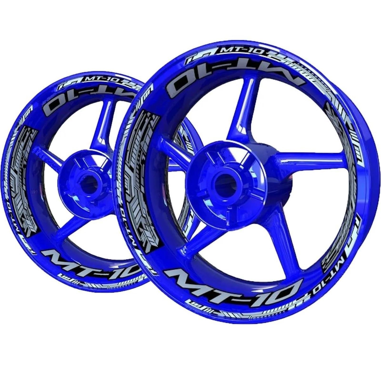 Wheel Stickers Motorcycle Wheel Sticker for MT10 MT-10 MT 10 Rim Strips Stickers Wheels Reflective Decal Complete Rim Reflective Decal