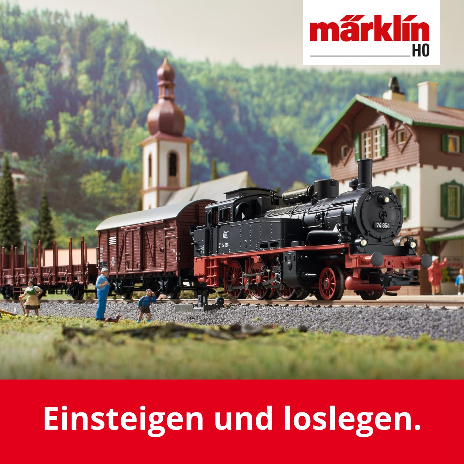 Märklin 29074 BR 74 cyfrowy zestaw startowy pociągu