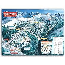 Keystone Ski Mountain Map Buy Keystone Ski Resort Trail Map Poster Framed Or Unframed (24X18  Unframed,) Online In Bahrain. B07Z9Jsd6T