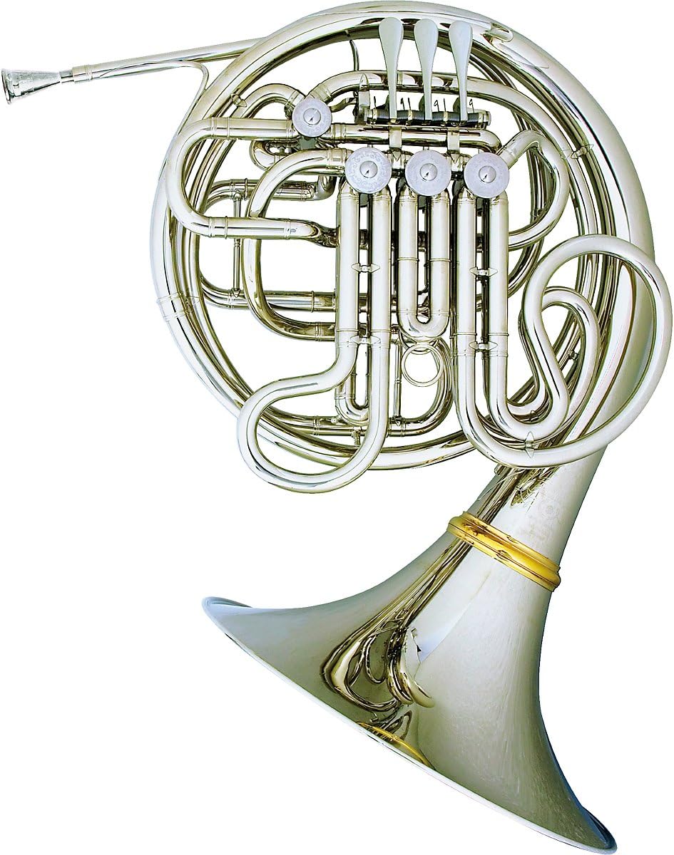 6801NSA-L Heritage Double Horn, Nickel Silver Screw Bell