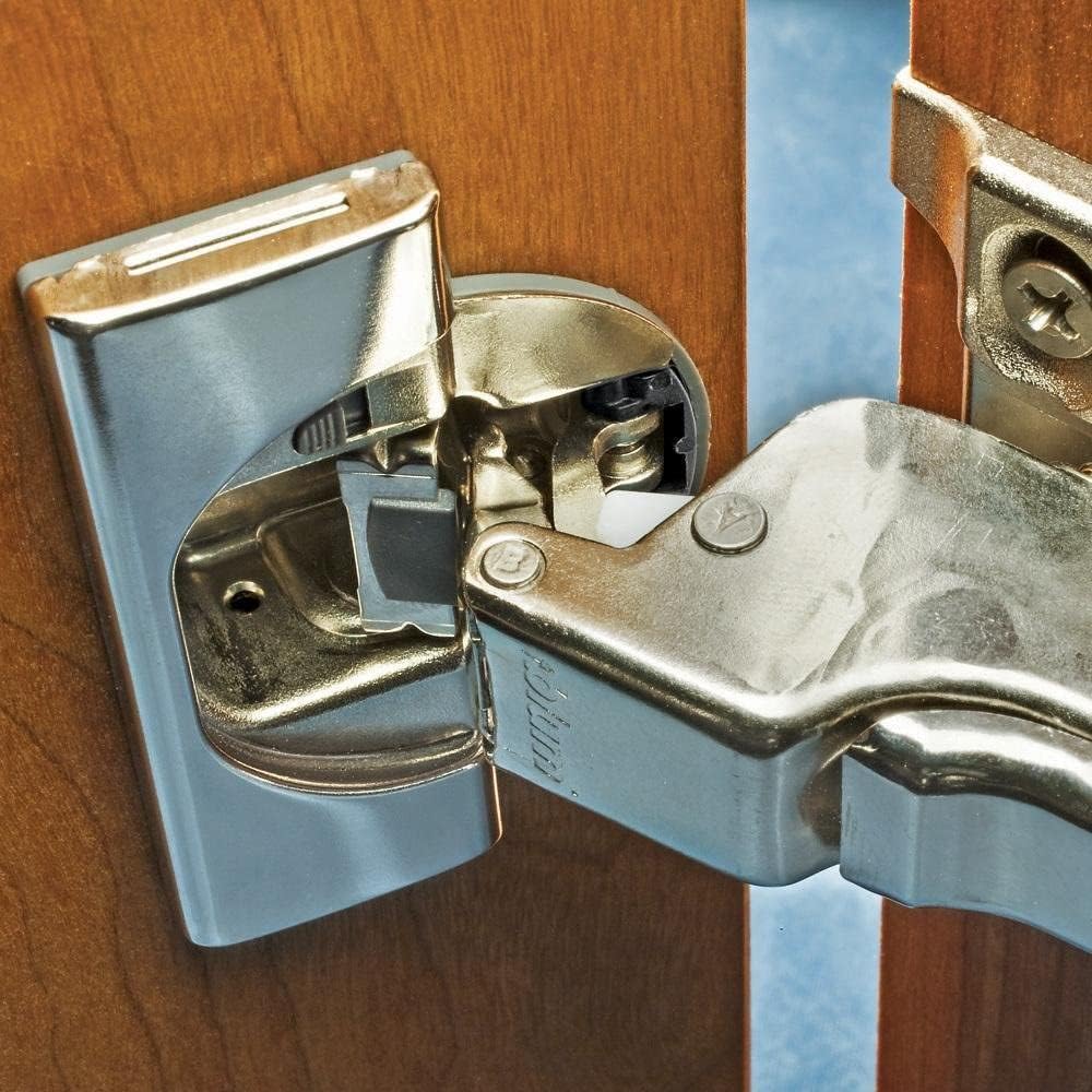 Full Overlay Blum 110 deg Soft-Close BLUMotion Clip Top Frameless Hinges, Pair